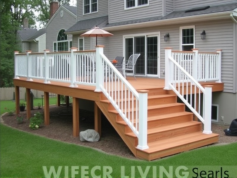 Deck Images with Stairs: Enhancing Outdoor Living Spaces