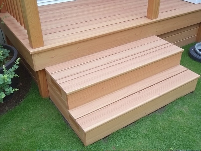 decking step width