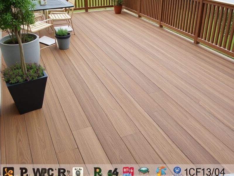decking wpc 40x40 floor tiles