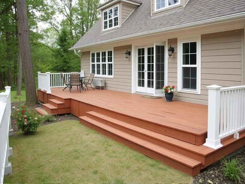 Design Ideas for Farm House Composite Decking