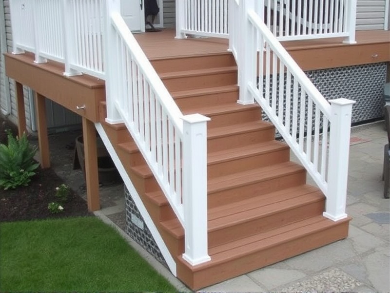 Design Ideas for Stairs in Composite Decking
