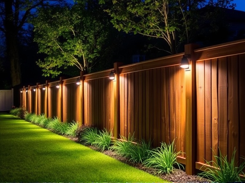 Designing an Energy-Efficient Fence Lighting System