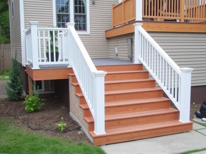 Designing Open Stairs with Composite Decking for Outdoor Spaces