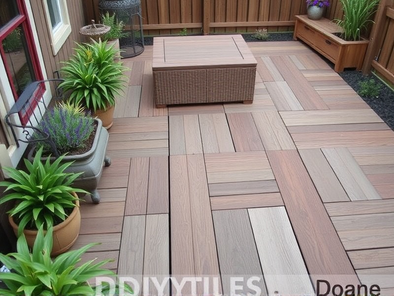 diy deck tiles