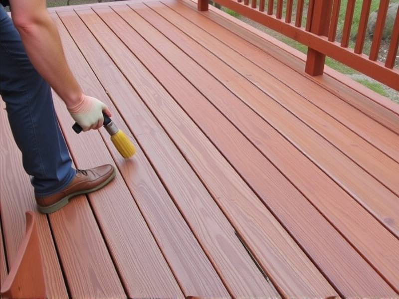 DIY Guide: Applying Stain Over Composite Decking