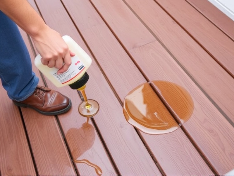 DIY Guide: Cleaning Oil Spills from Composite Decks