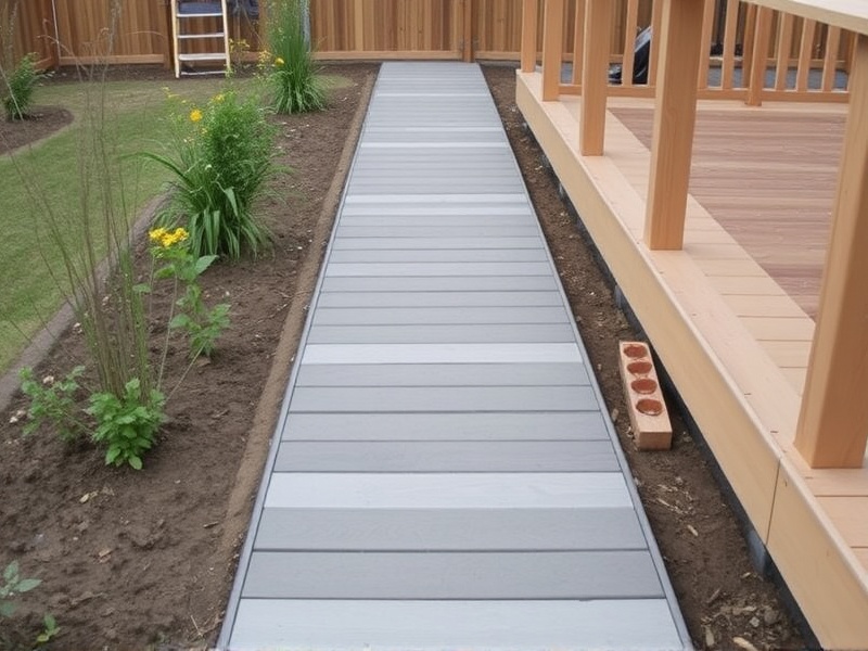 DIY Guide: Installing a Composite Decking Walkway