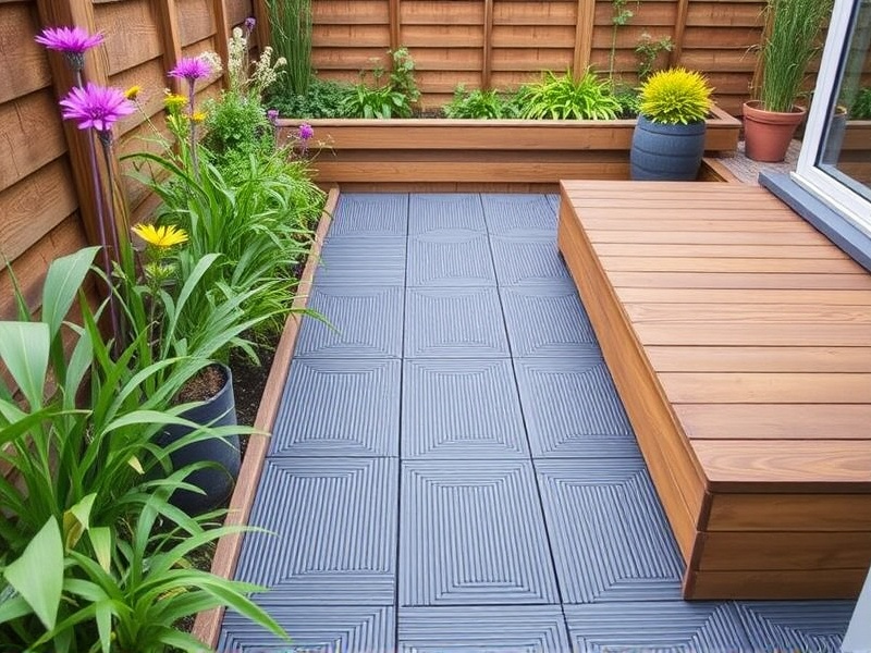 DIY Guide: Installing Decking Plastic Tiles in Your Garden