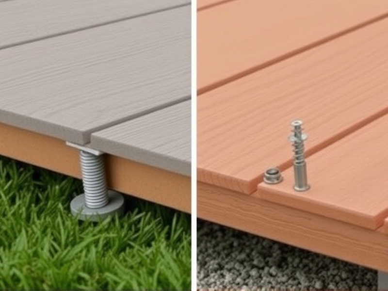screw down vs clips for composite decking