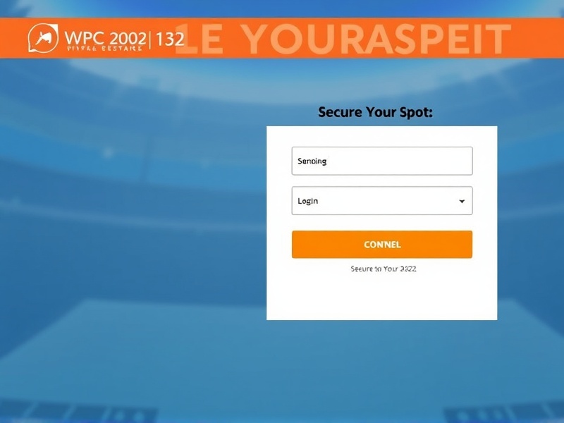 Secure Your Spot: WPC 2022 Live Login Instructions