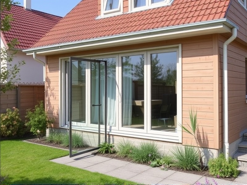 sichtschutz wpc selber bauen