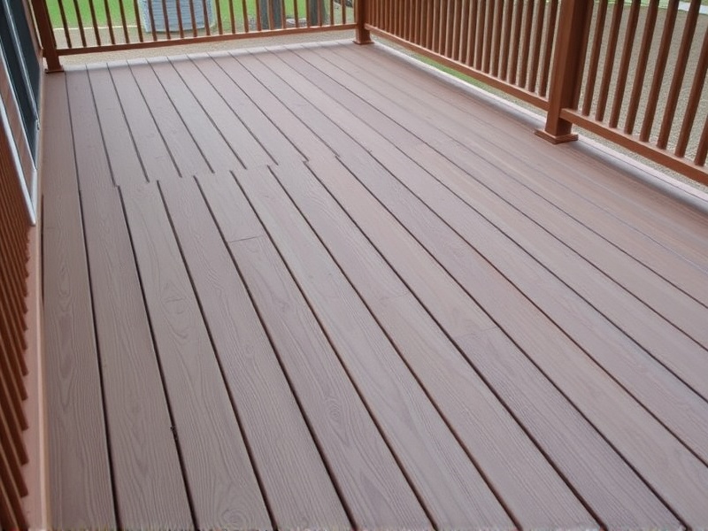 skid resistant composite decking