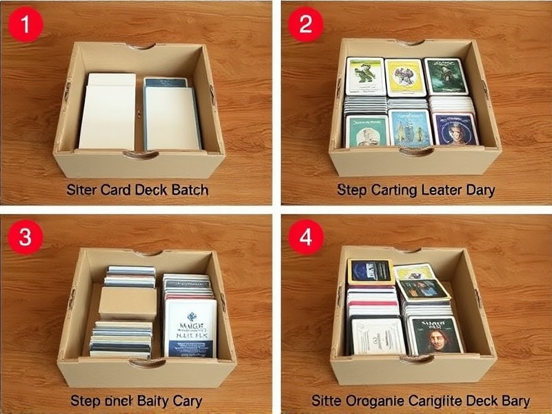 Step-by-Step Guide to Organizing Your Card Collection with Deck Boxes