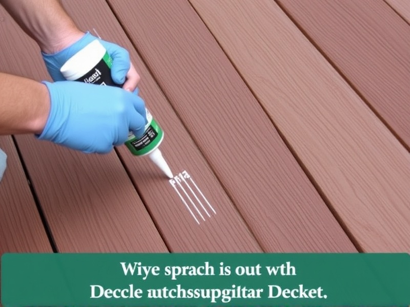 Step-by-Step Guide: Using a Composite Decking Scratch Repair Kit