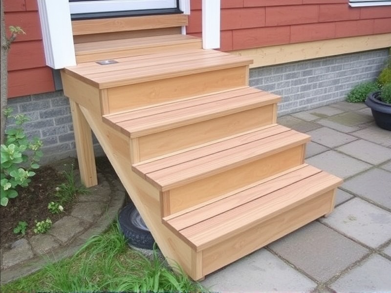 Step-by-Step WPC Treppe Selber Bauen