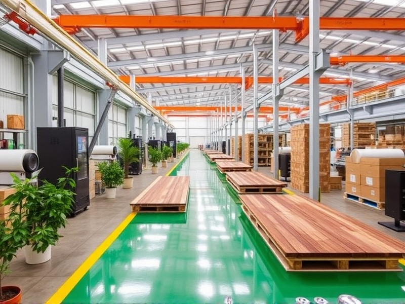 Sustainability in Action: The Role of WPC Decking Flooring Factories
