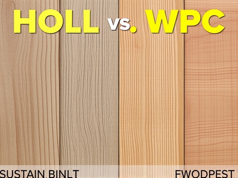 Sustainability Showdown: Holz vs. WPC