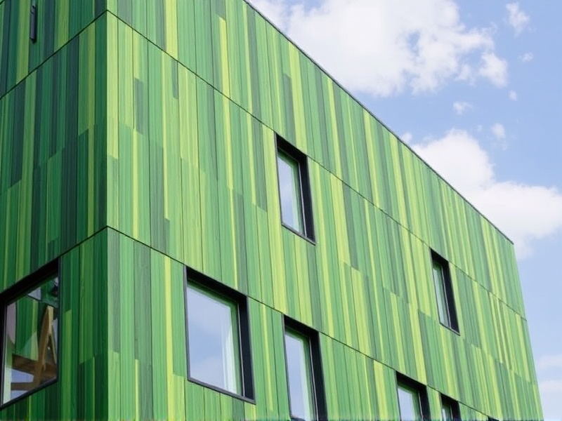 Sustainable Building Envelopes: The Role of Green Composite Cladding