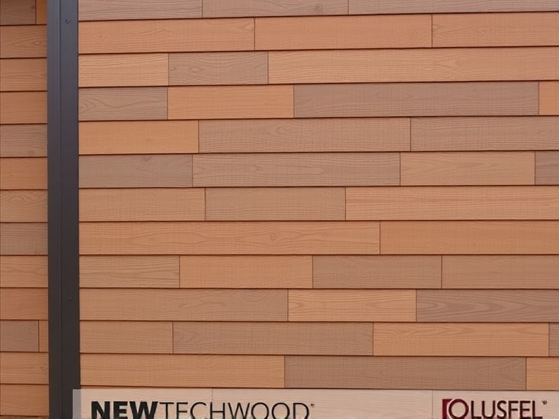 Sustainable Building Solutions: NewTechWood UltraShield Composite Cladding Panels