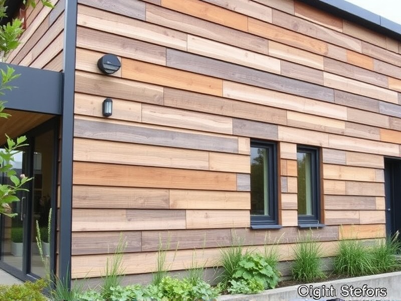 Sustainable Building with Composite Cladding Slatted Systems
