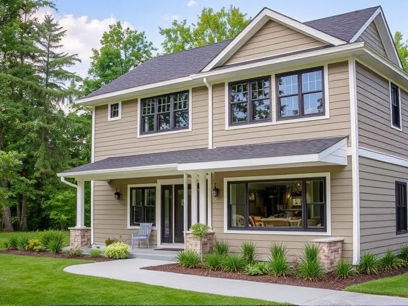 Sustainable Building with Fiberon Composite Cladding