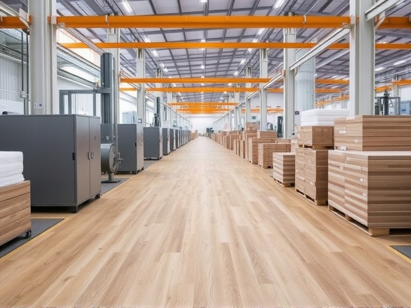 Sustainable Choices: Eco-friendly Vinyl Plank Flooring WPC Factory Production