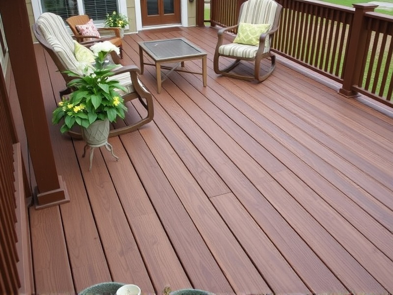 Sustainable Choices: Veranda Walnut Composite Decking for Eco-Friendly Living