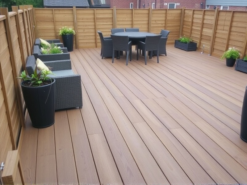 Sustainable Outdoor Living with Composite Decking in Rochdale