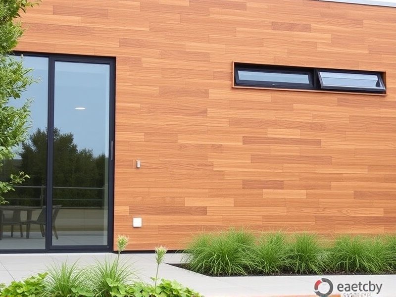 Sustainable Solutions: Imitation Wood Composite Facade Cladding