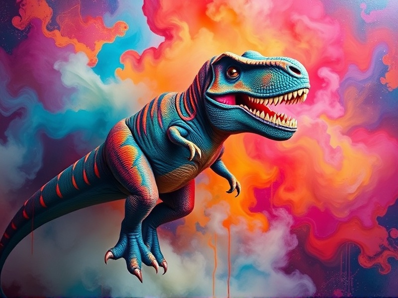 T-Rex Transcend Colors: A New Era in Artistic Expression
