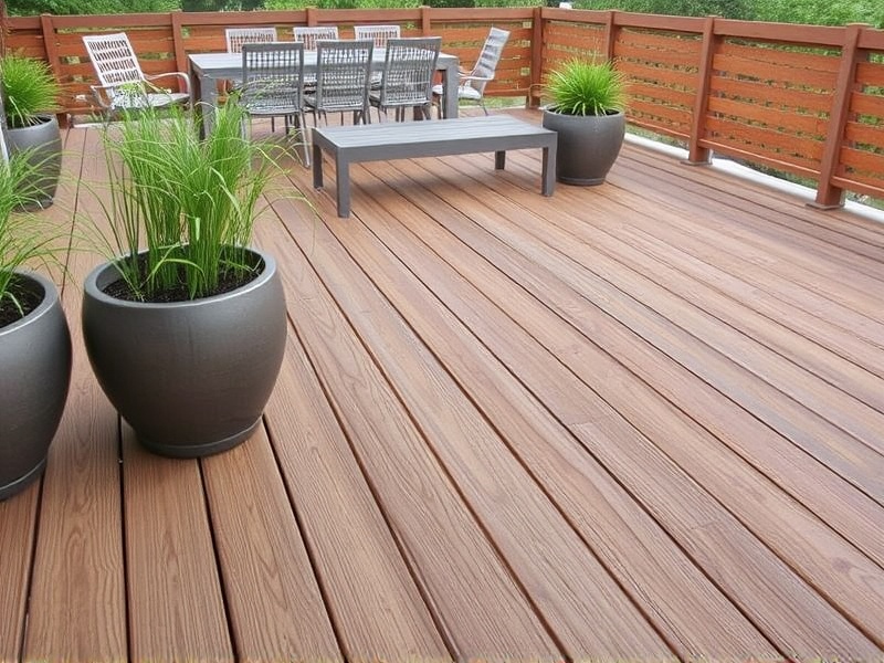 Teraszburkolat WPC: The Future of Eco-Friendly Decking Materials