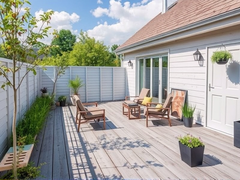 terrasse aus wpc