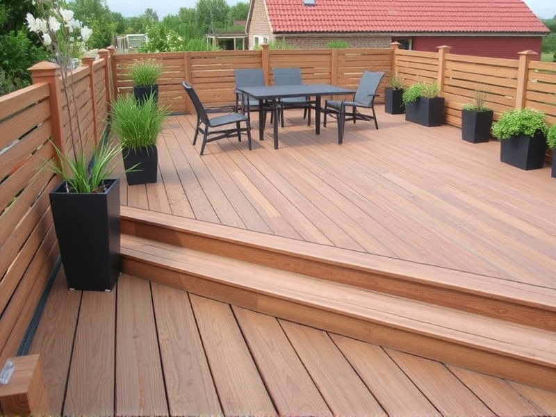 The Advantages of WPC Terrassendiele Massiv in Deck Construction