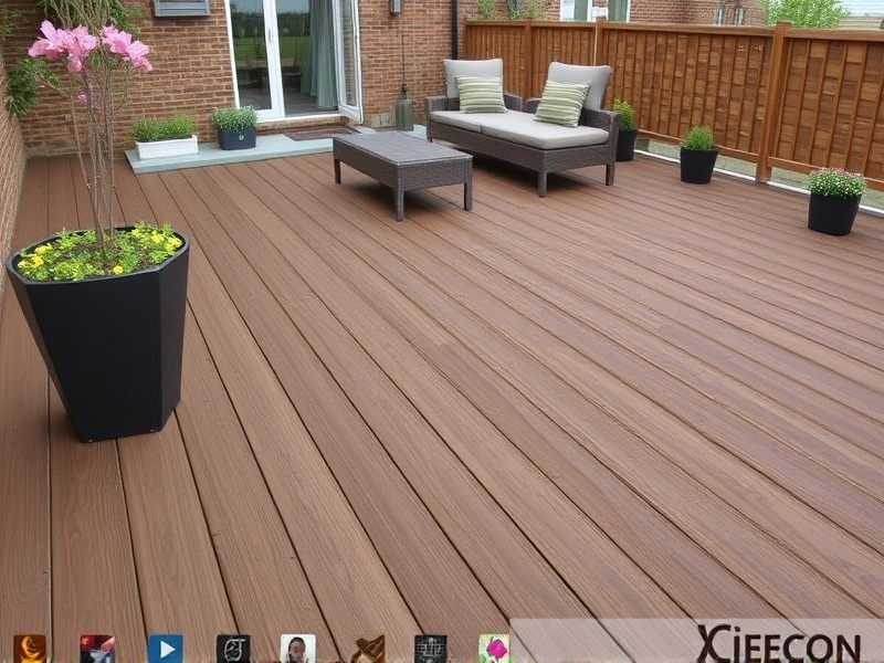 The Aesthetic Appeal of Fiberon WPC Terrassendiele Xtreme Acorn Brown