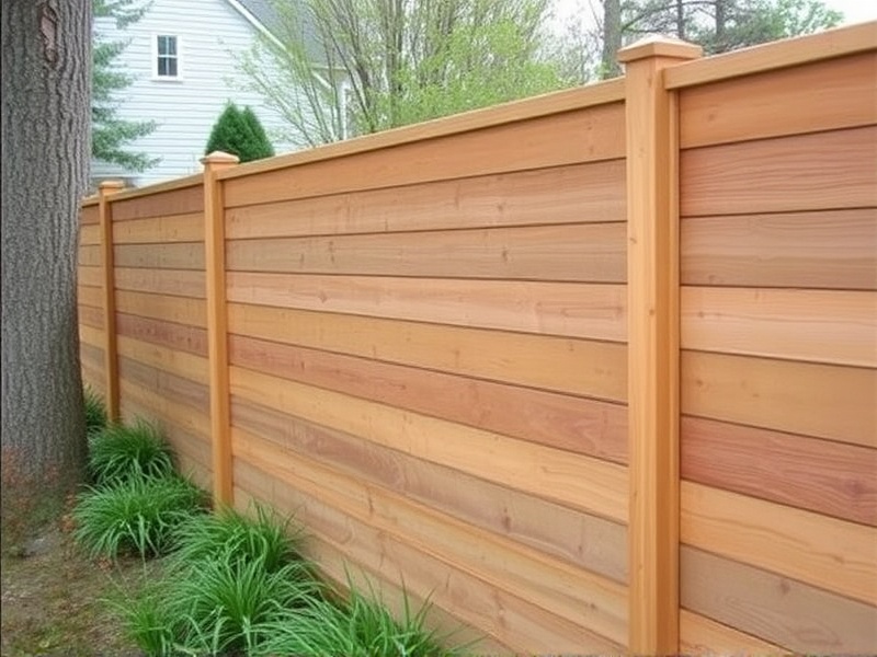 The Aesthetic Appeal of Horizontal Board Fences