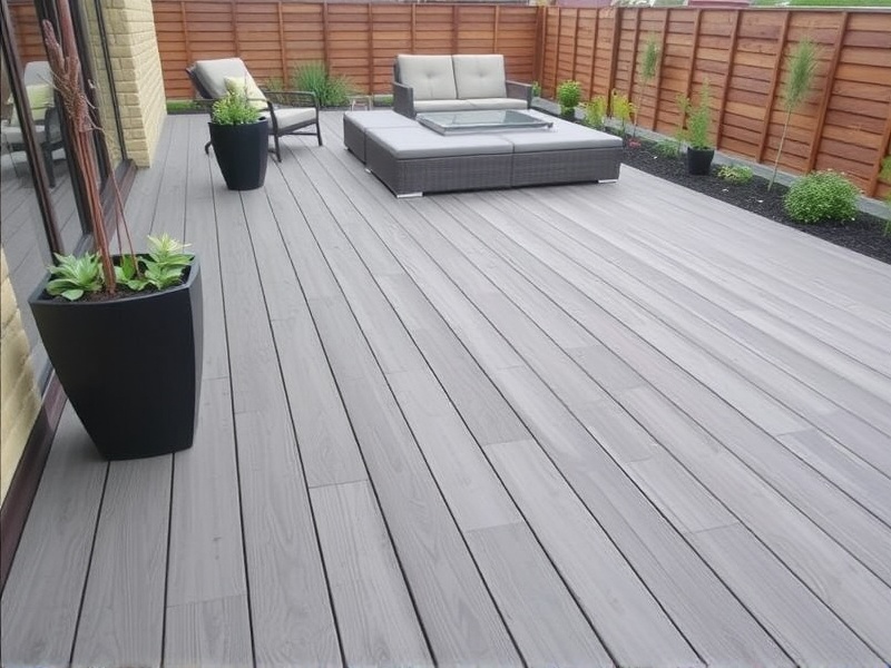 The Appeal of Grey Composite Decking in Contemporary Landscapes