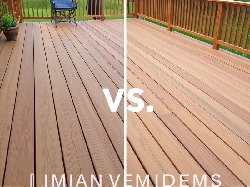 The Cost-Benefit Analysis: Composite Decking vs Timber