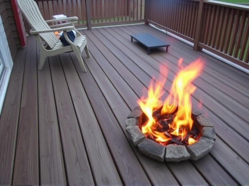 The Dangers of Burning Composite Decking: A Comprehensive Guide