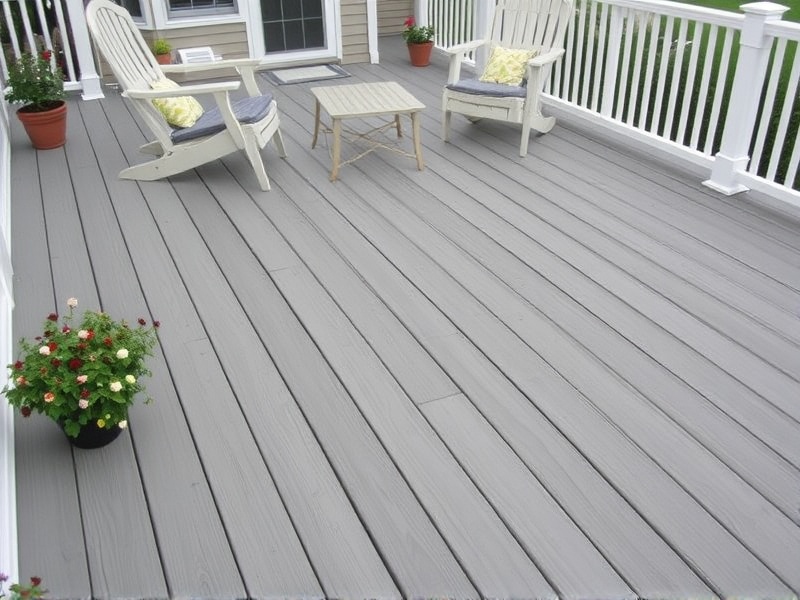The Eco-Friendly Choice: Nantucket Gray Composite Decking