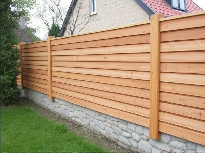 The Eco-Friendly Option: WPC Fence Installation on Limestone Base
