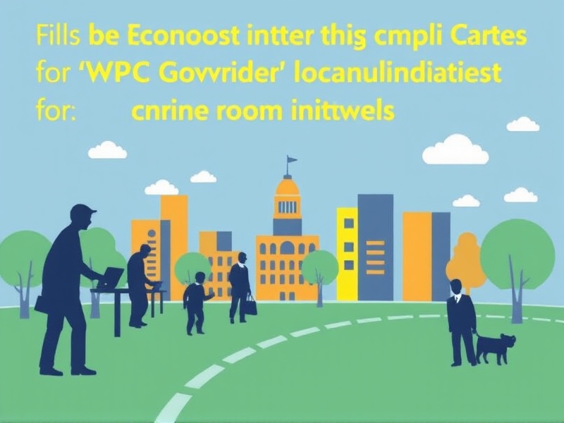 The Economic Implications of WPC Gov Initiatives for Local Communities