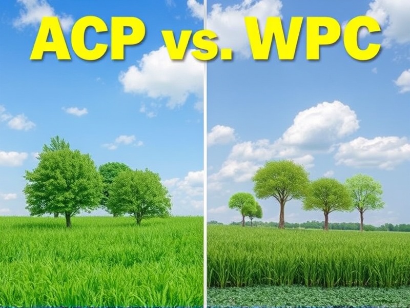 The Environmental Impact of ACP vs WPC