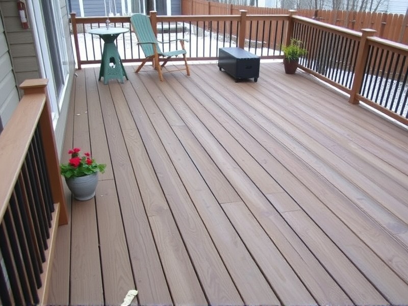 The Feasibility of Winter Composite Deck Installation