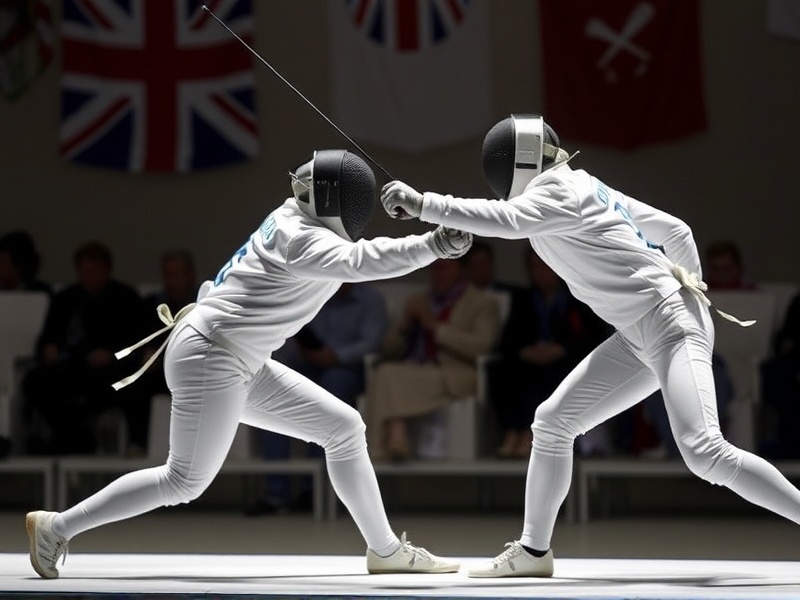 The Fencing Champions: National Pride on the Piste