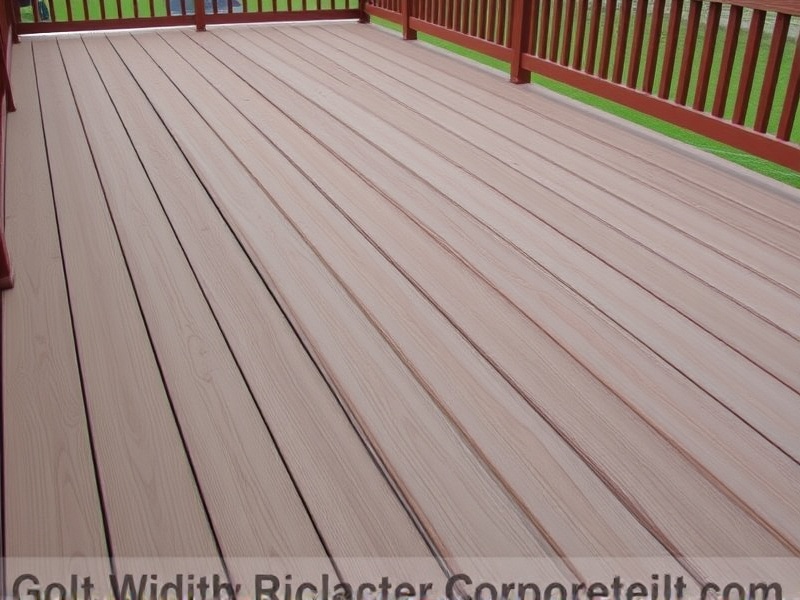 The Impact of Composite Decking Board Width on Design