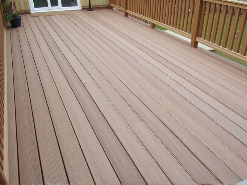 The Impact of Composite Decking Sizes on Installation Costs in the UK