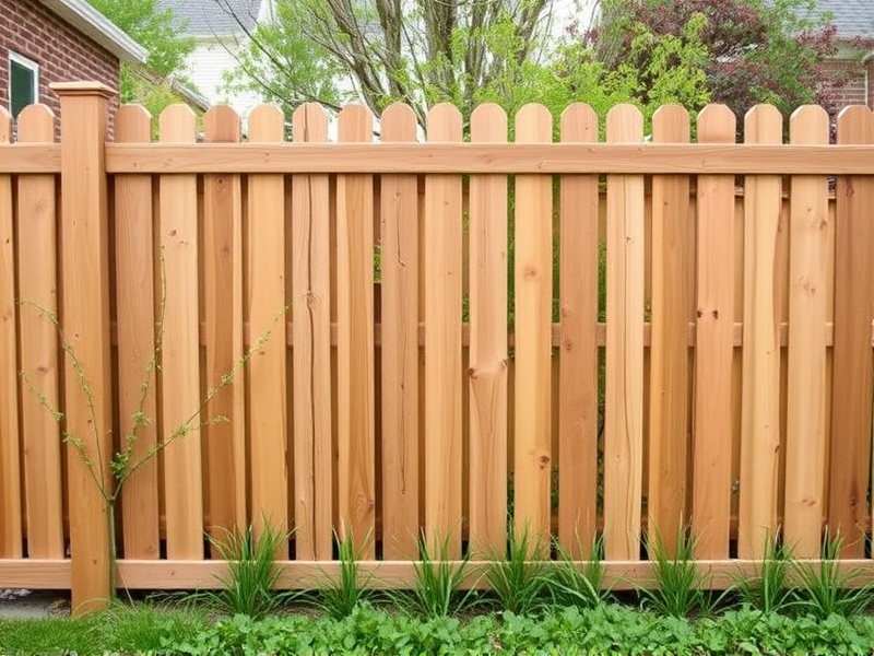The Impact of Fence Wood Size on Cost and Aesthetics