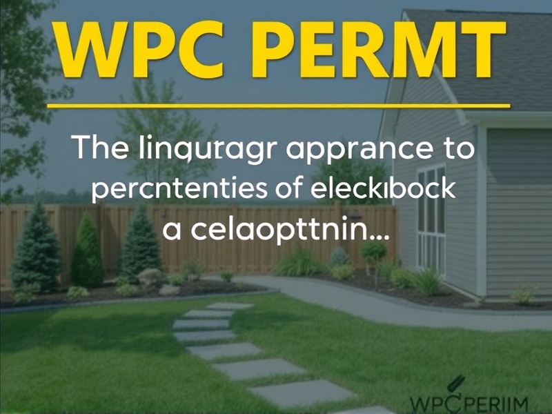 The Importance of Obtaining a WPC Permit Before Starting Your Project