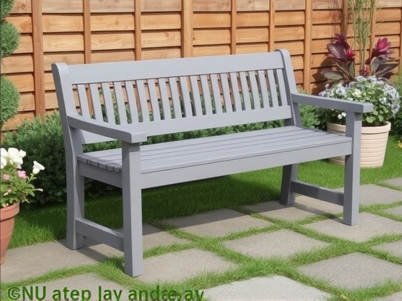The Perfect Gray WPC Garden Bench for Your Outdoor Space