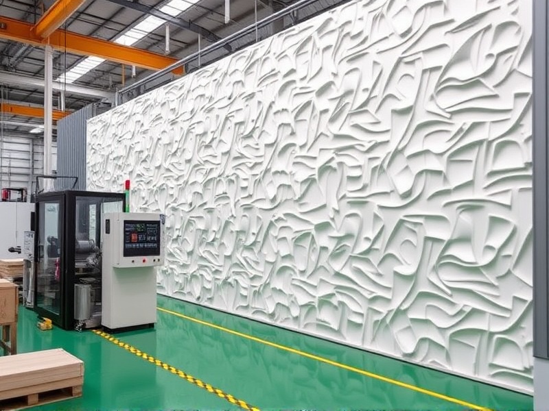 The Role of Automation in WPC 3D Wall Panel Production